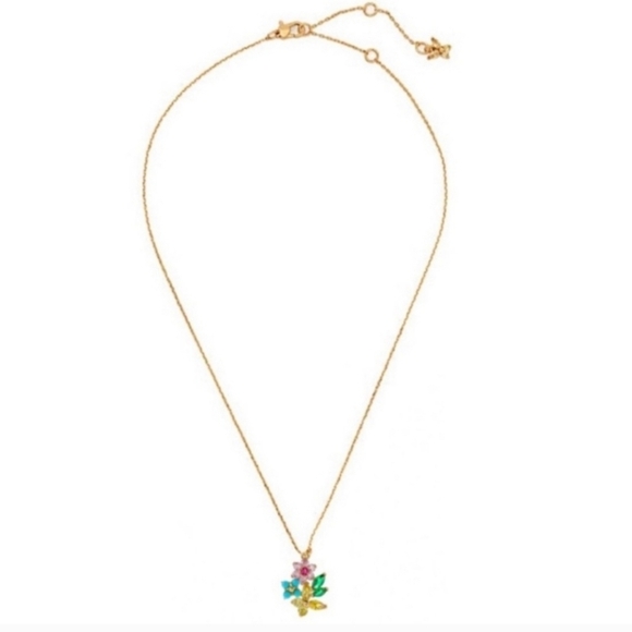 🔹️Kate Spade🔹️ New Bloom Crystal Earrings & Necklace & Bracelet Bundle Set - Picture 5 of 6